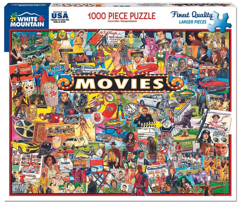 Movies Puzzle - 1000 Piece - Shelburne Country Store