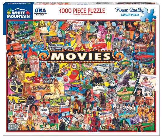 The Movies - 1000 Piece Puzzle - The Country Christmas Loft