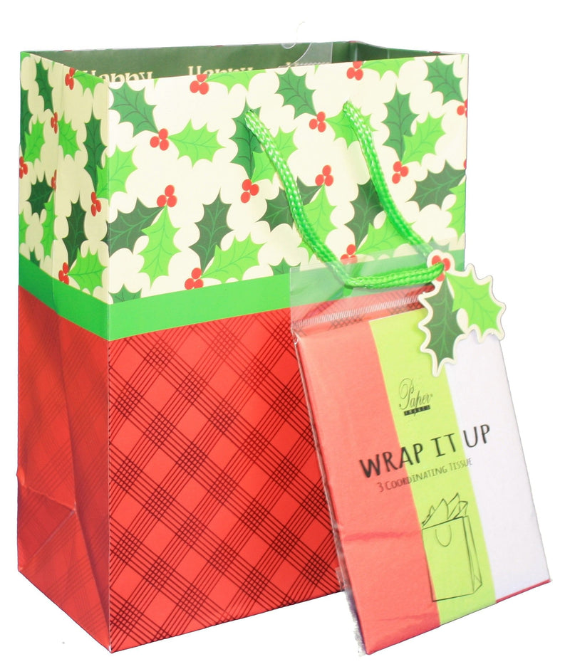 Medium Gift Bag With Tissue - - Shelburne Country Store