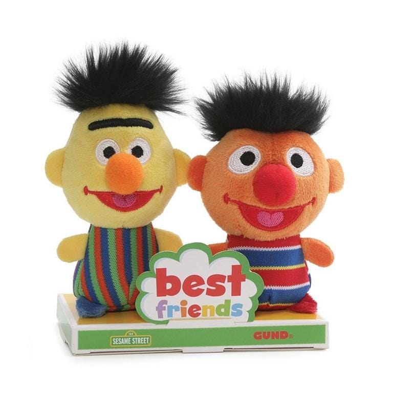 Bert and Ernie BFF 4 inch Set - Shelburne Country Store