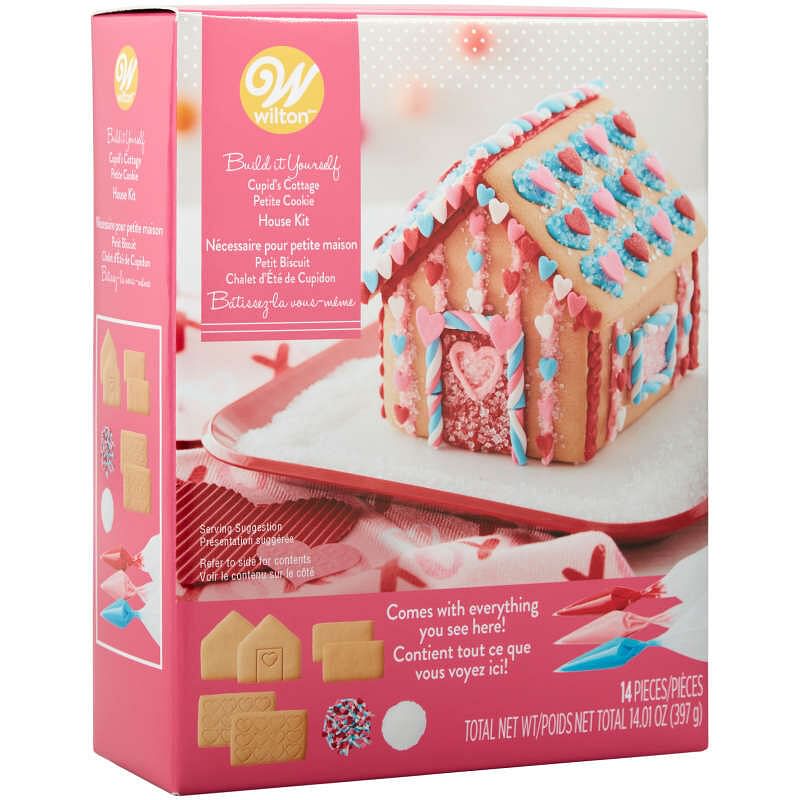 Ready to Build Cupid's Cottage Petite Cookie House Kit - Shelburne Country Store