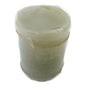 LED Candle Silver/Green - 3x4 - Shelburne Country Store