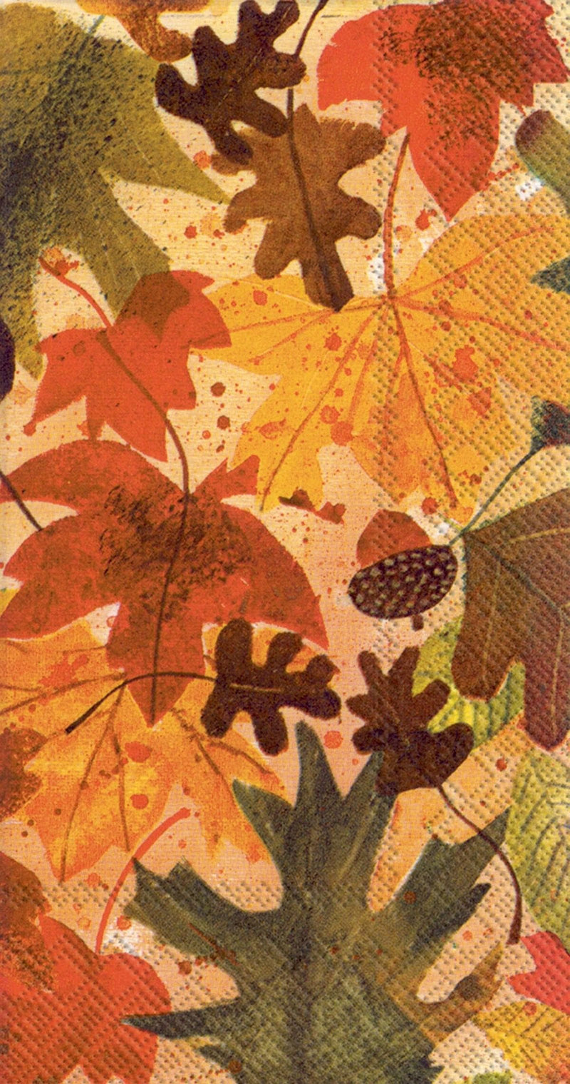Autumn Leaves Guest Towel - Shelburne Country Store