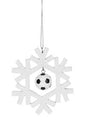 Snowflake Sports Ornament - Soccer - Shelburne Country Store