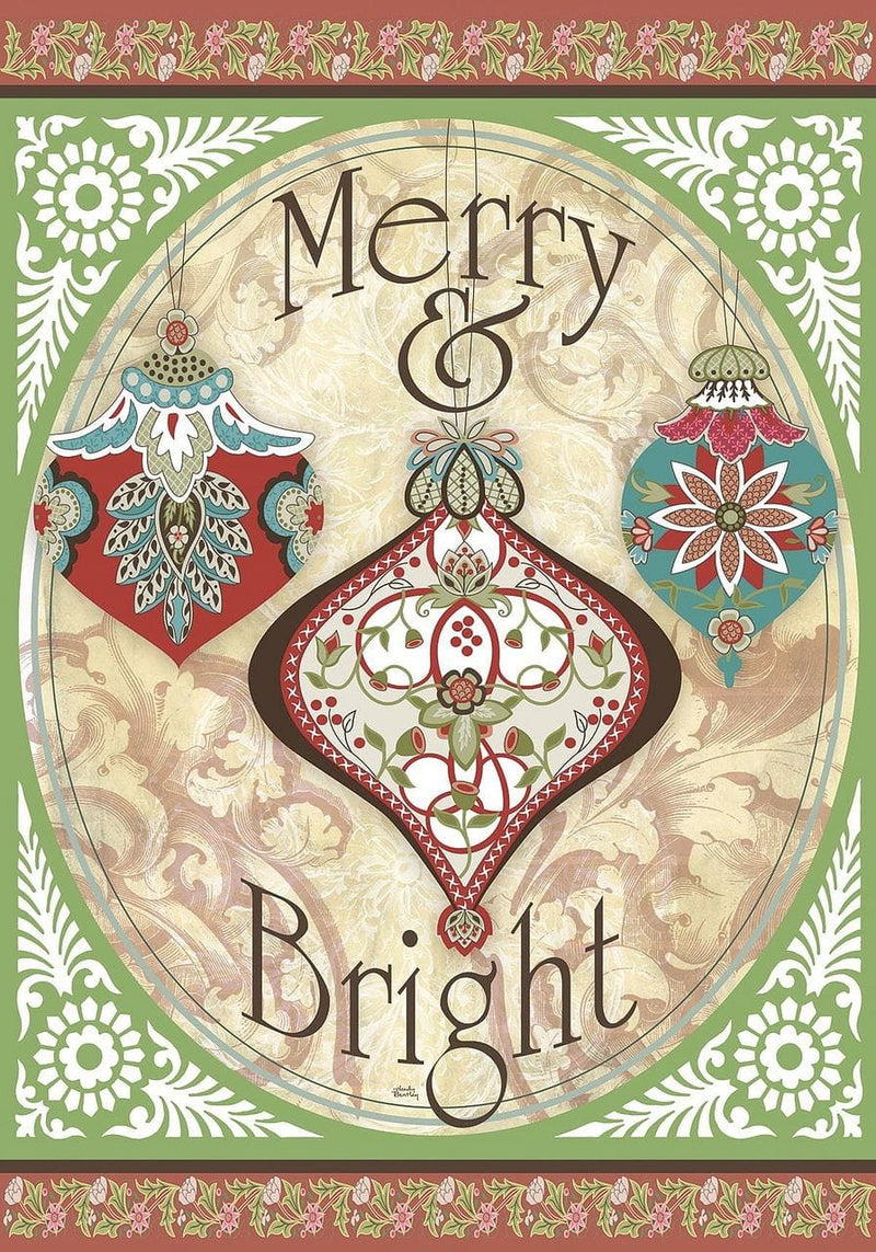 Merry And Bright Flag - Shelburne Country Store