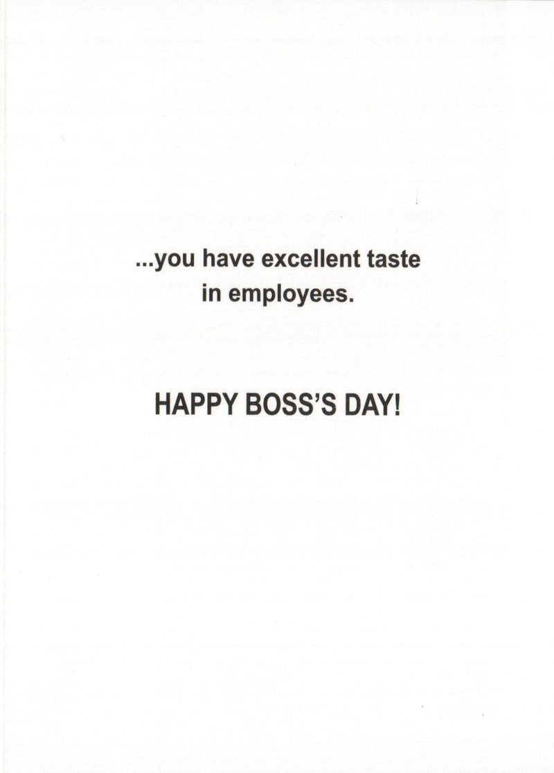 Great To Work For Card - Bosses Day - Shelburne Country Store