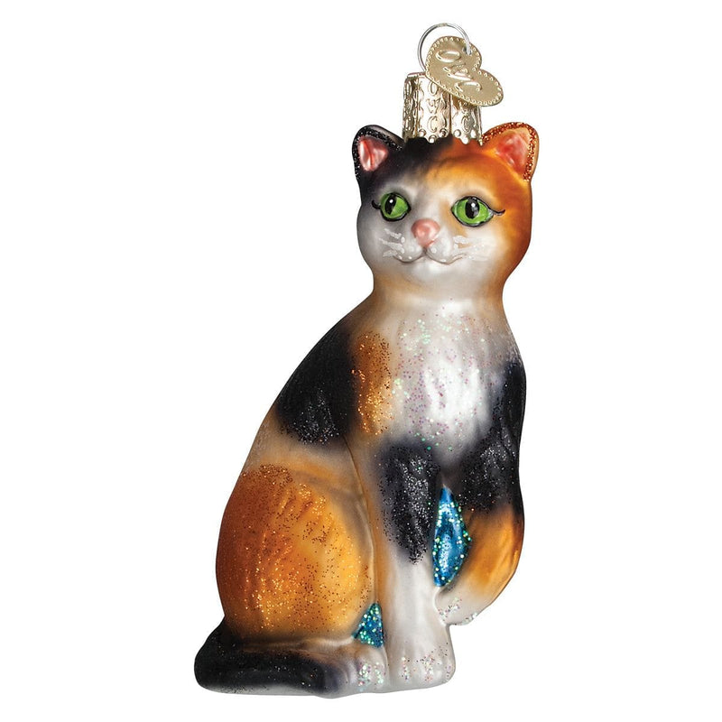 Calico Cat Ornament - Shelburne Country Store