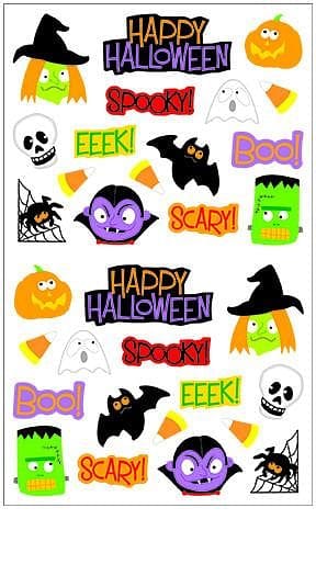 Mrs Grossman's Stickers - Spooky Halloween - Shelburne Country Store