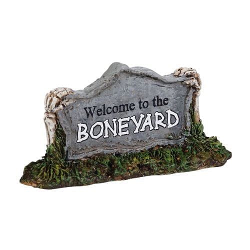 Welcome To The Boneyard Accessory Figurine - Shelburne Country Store