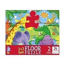 2 Sided Puzzle Jungle/Fish - Shelburne Country Store