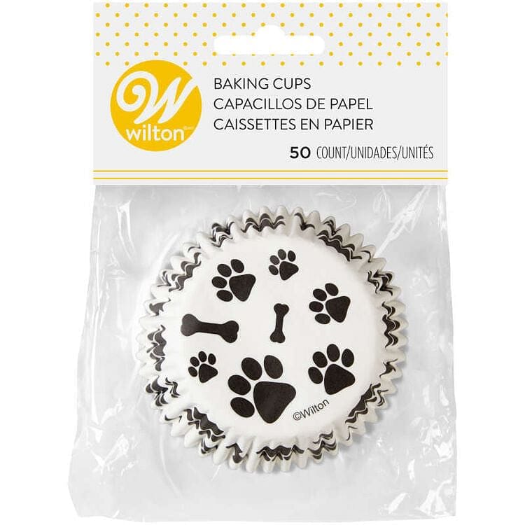 Dog Paws and Bones Cupcake Liners - 50 Count - Shelburne Country Store