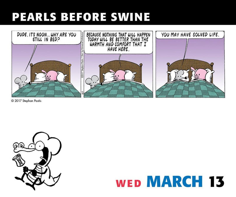 2019 Pearls Before Swine Page a Day Calendar - Shelburne Country Store
