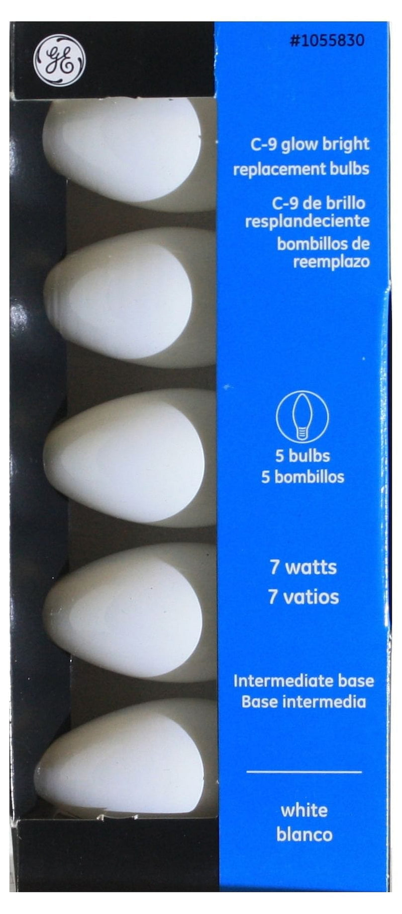 GE Incandescent C9 Replacement Bulb 5 Pack - Shelburne Country Store