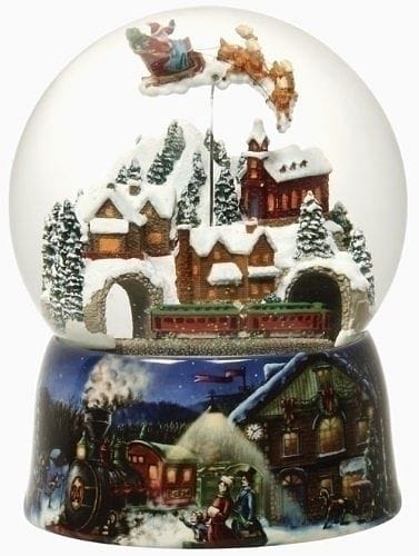 Musical 8 inch Rotating Glitterdome - Shelburne Country Store