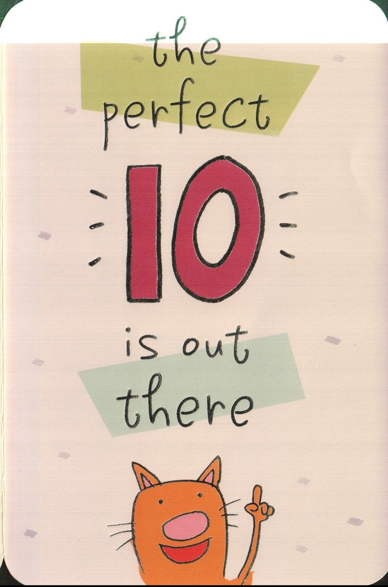 Grandaughter Birthday Card - The Perfect 10 - Shelburne Country Store