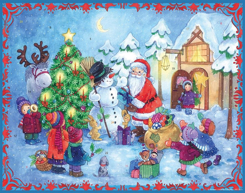 Santa's Welcome Advent Calendar - Shelburne Country Store
