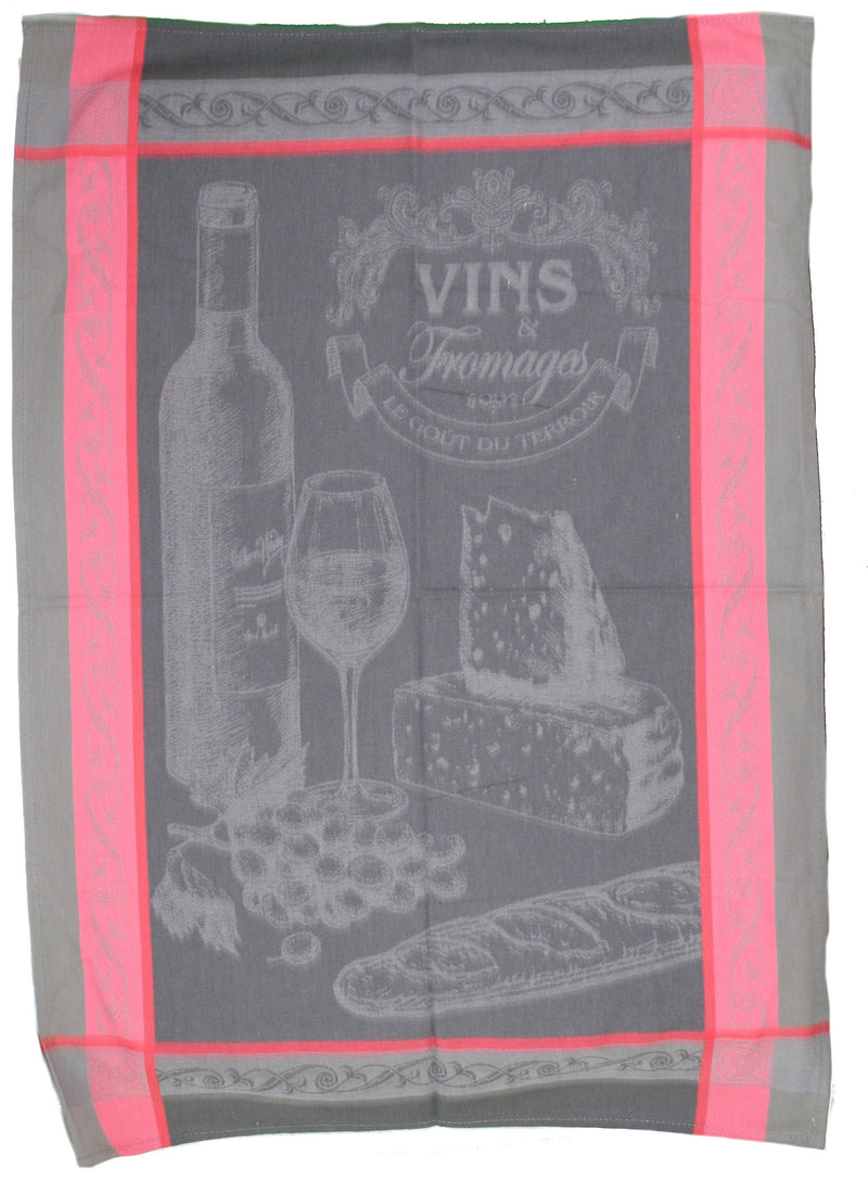 Kitchen Towel - Vins et Fromages - Shelburne Country Store
