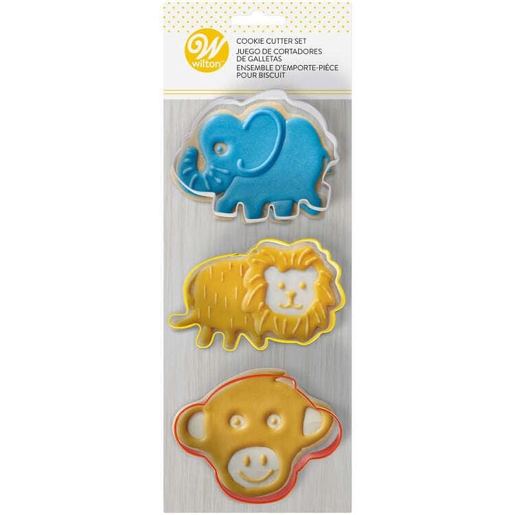 Safari Cookie Cutter 3 Piece Set - Shelburne Country Store