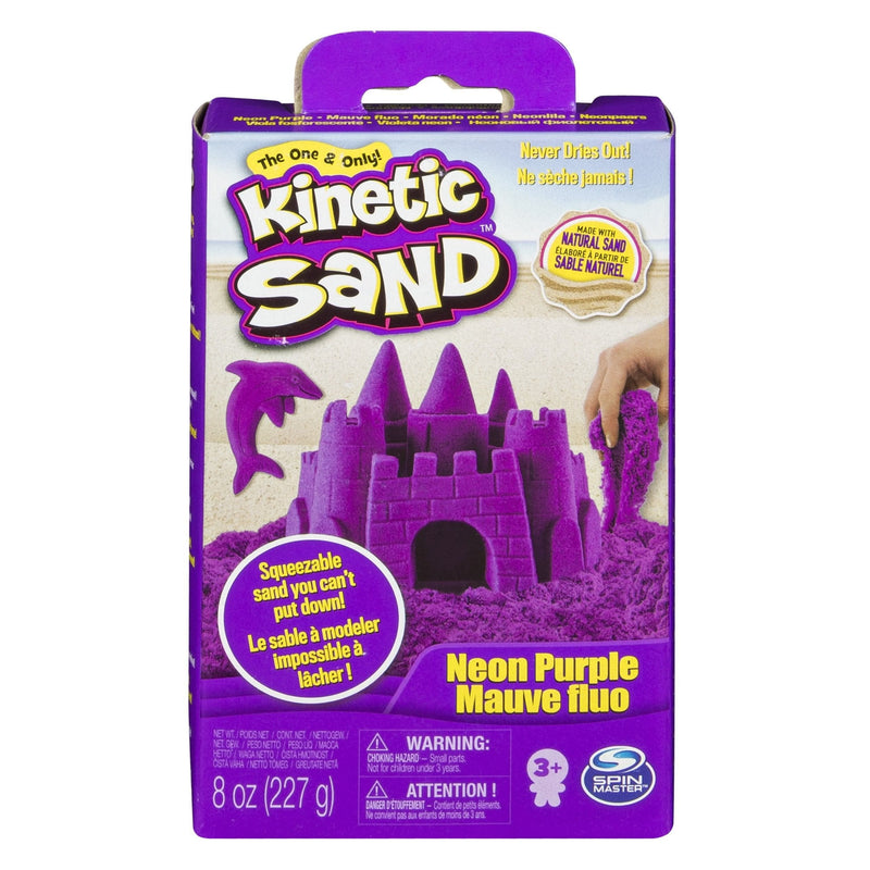 Kinetic Sand - 8 oz Neon Sand Box - - Shelburne Country Store
