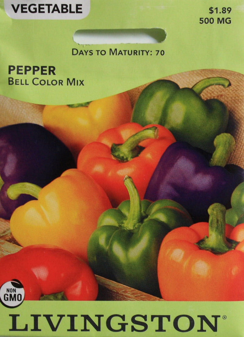Seed Packet - Pepper - Bell Color Mix - Shelburne Country Store