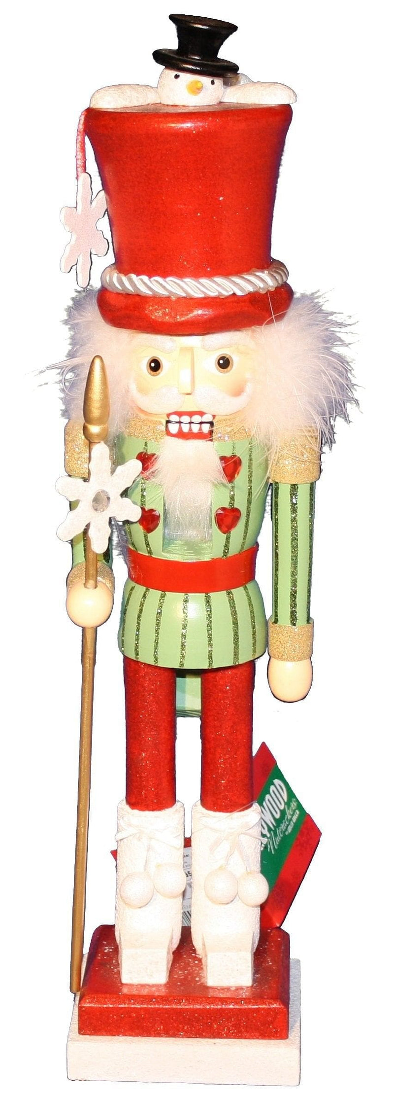 Kurt Adler 18 inch Hollywood Surprise Hat Wooden Nutcrackers - - Shelburne Country Store