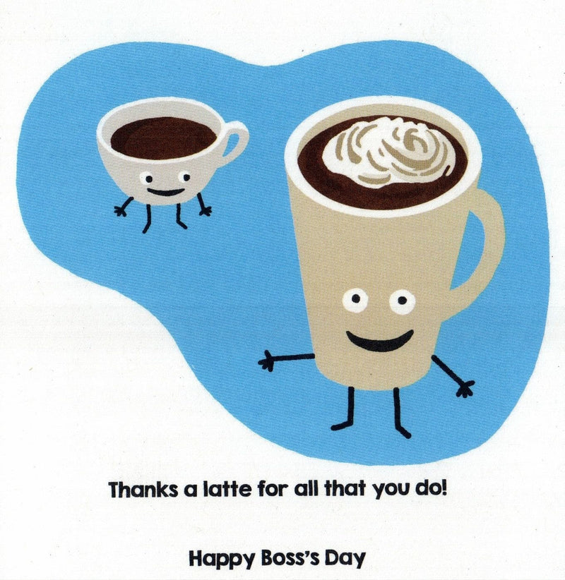 Expresso how much you are appreciated Boss's day card - Shelburne Country Store