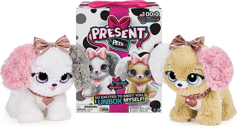 Present Pets - Fancy Puppy Interactive Plush Pet Toy - Shelburne Country Store
