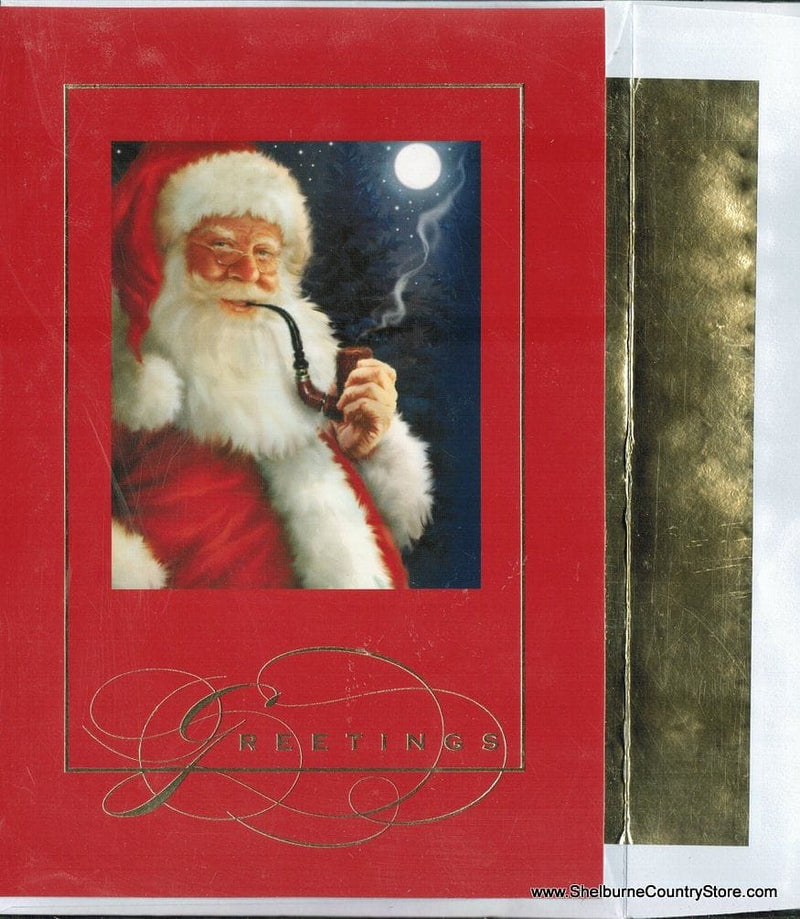 Luxury Greetings 18 Count - Santa - Shelburne Country Store