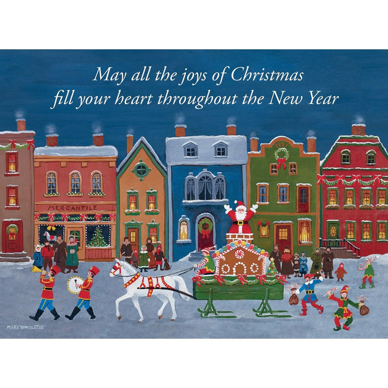 Folk Art Pop Up Boxed Christmas Card - Shelburne Country Store