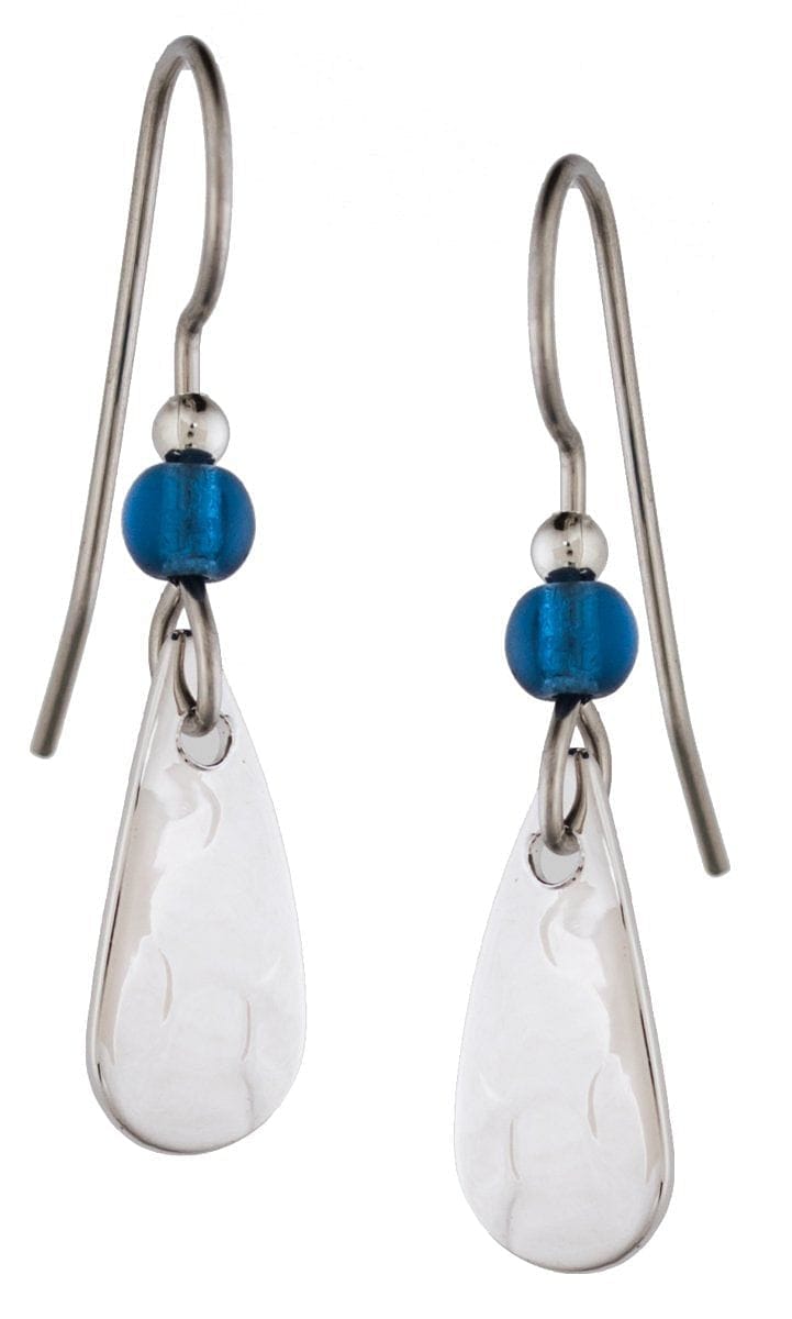 Silver-Tone Drop Earrings - Shelburne Country Store