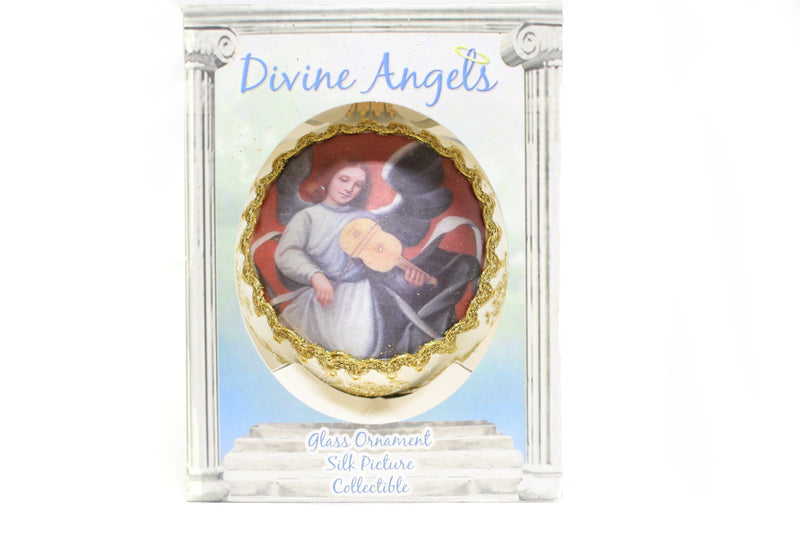 Krebs Divine Angels on Silk 2021 Ornament - Solo Violin - Shelburne Country Store
