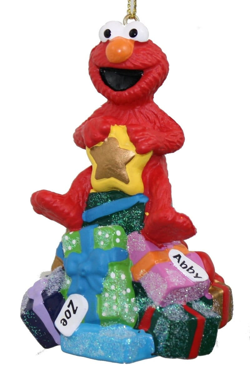3.75 Inch Sesame Street Mold Ornament - Elmo - Shelburne Country Store