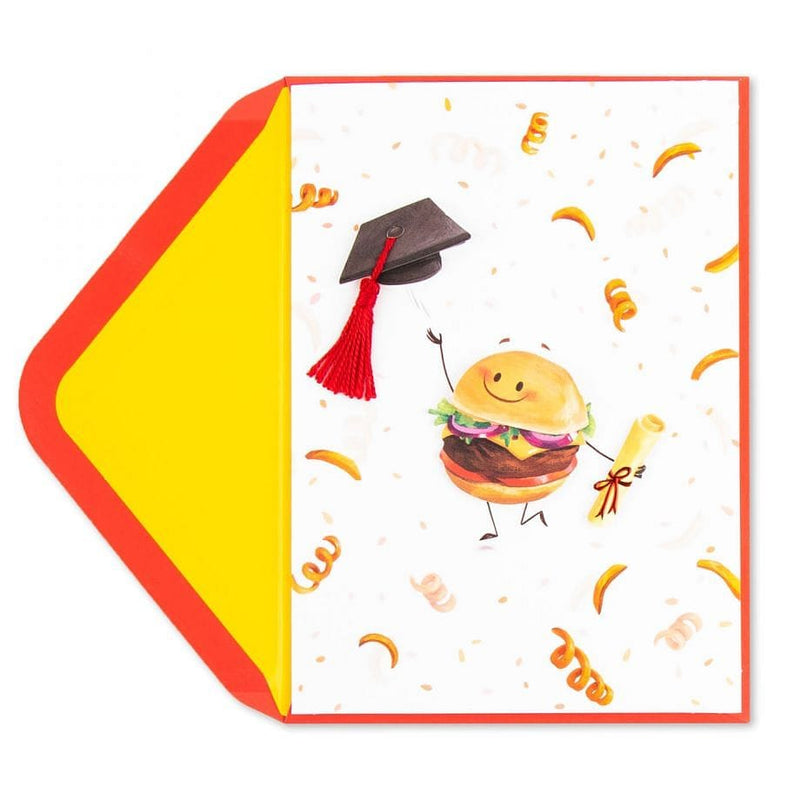 Well Done Hamburger Graduation Card - Shelburne Country Store