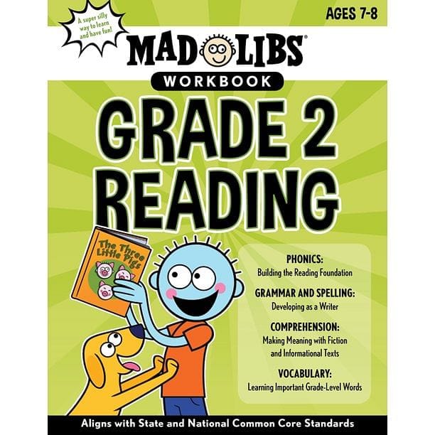 Mad Libs Workbook Grade 2 Reading - Shelburne Country Store