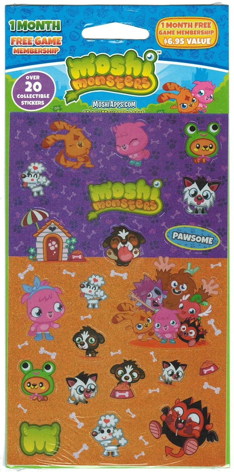 Mrs Grossman's Stickers - Moshi Puppies - Shelburne Country Store