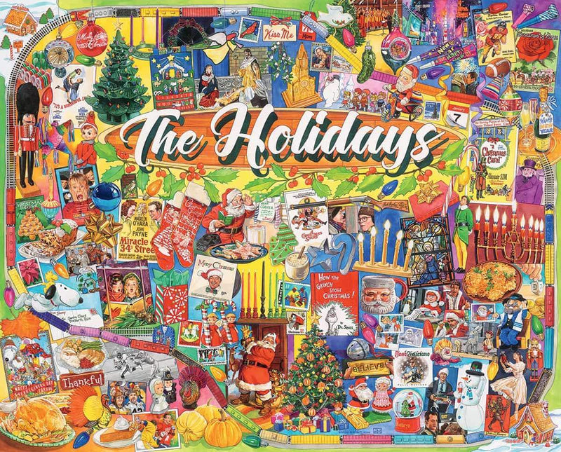 The Holidays Puzzle - 1000 Piece - Shelburne Country Store