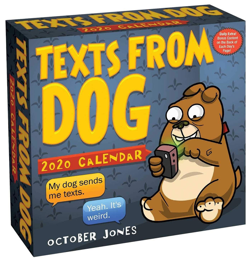 2020 Texts From Dog Day to Day Calender - Shelburne Country Store