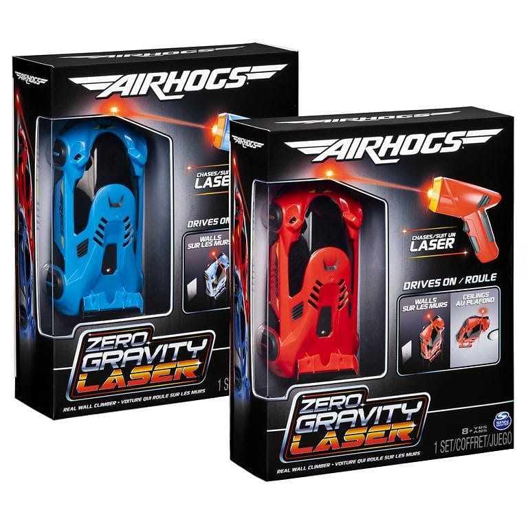 Air Hogs, Zero Gravity Laser, Laser-Guided Real Wall Climbing Race Car (Color May Vary) - Shelburne Country Store