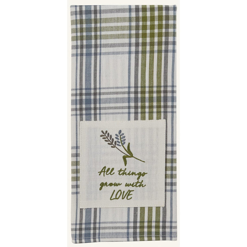 Hayslip Decorative Dishtowel With Patch - Shelburne Country Store