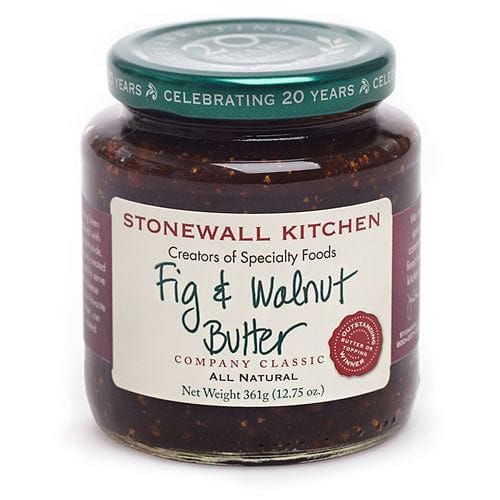 Stonewall Kitchen Fig & Walnut Butter - 12.75 oz jar - Shelburne Country Store