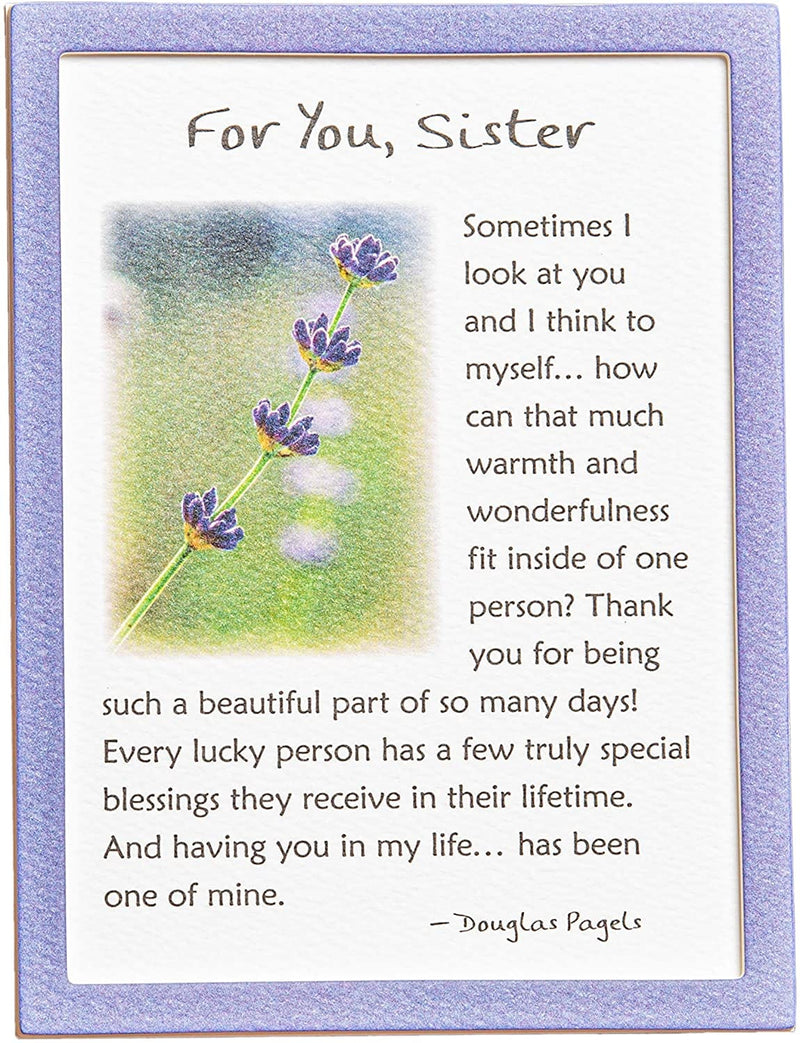 Easel-back Print with Magnet - Foy you, Sister - Shelburne Country Store