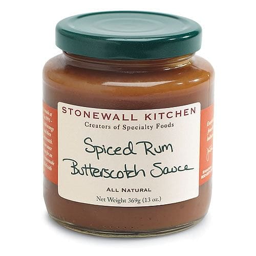 Stonewall Kitchen Sauce - Spiced Rum Butterscotch - 13 oz - Shelburne Country Store
