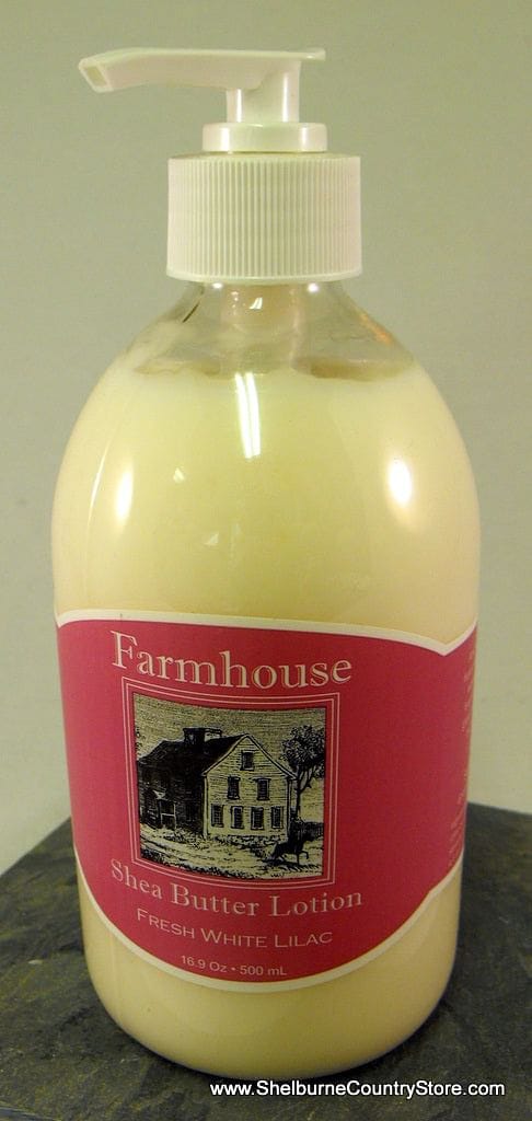 Farmhouse Hand Lotion - White Lilac 16.9 Ounce - Shelburne Country Store