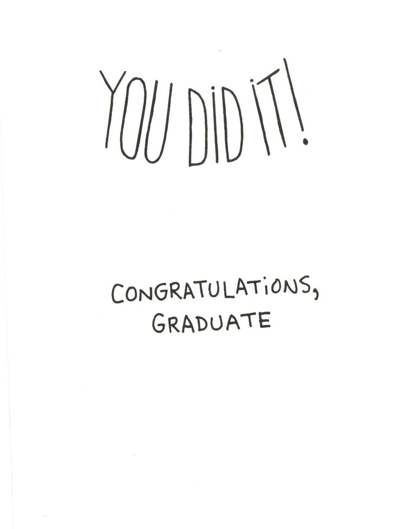 You Did It  Graduation Card - Shelburne Country Store
