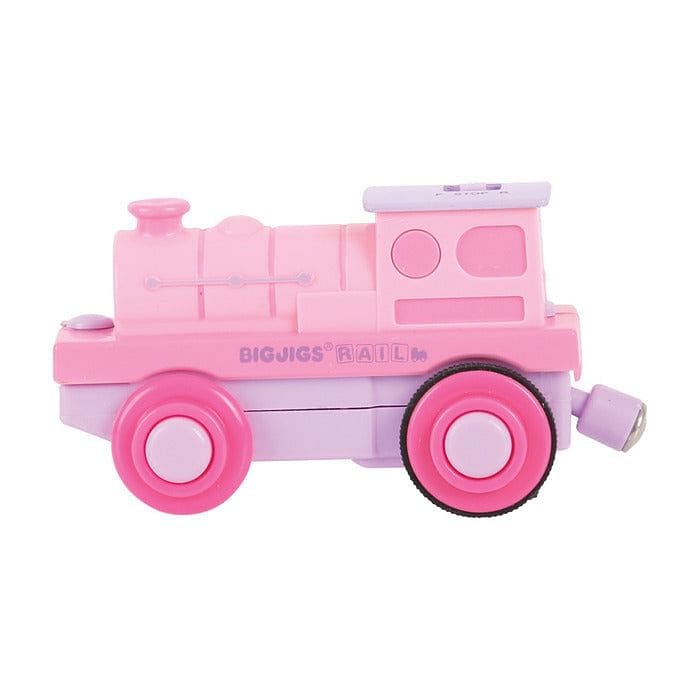 Bigjigs Rail Pink Battery Operated Train Engine - Shelburne Country Store