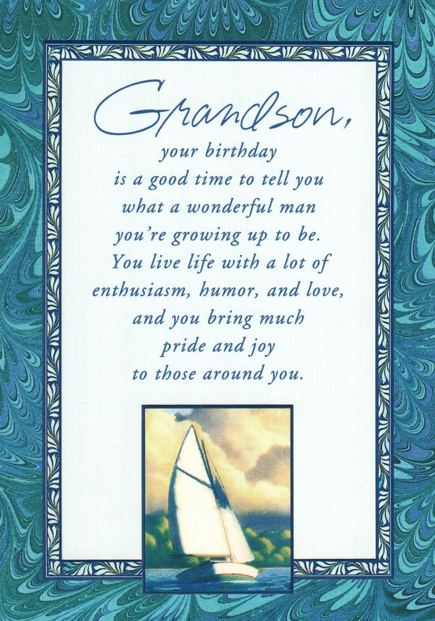 Birthday Card - A Very Special Grandson - Shelburne Country Store
