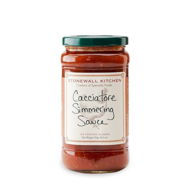 Stonewall Kitchen Cacciatore Simmering Sauce - 18.5 oz jar - Shelburne Country Store