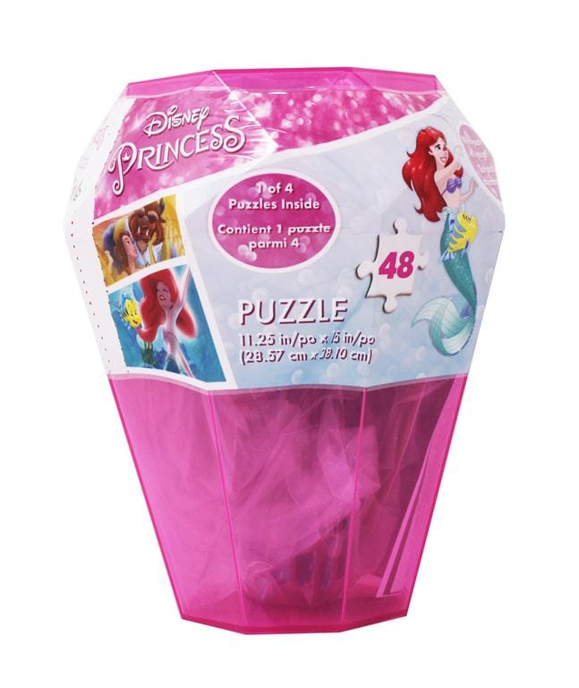 Disney Princess 48-Piece Surprise Puzzle in Plastic Gem - Shelburne Country Store