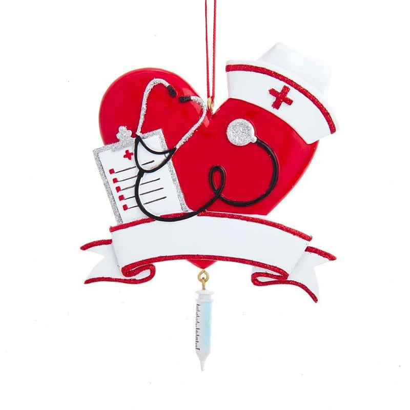 Nurse Heart Ornament - Shelburne Country Store