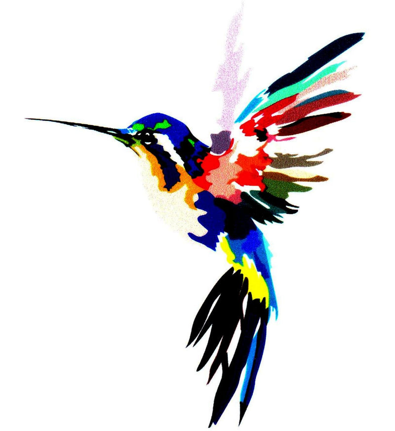 Colorful Hummingbird Sticker - Shelburne Country Store
